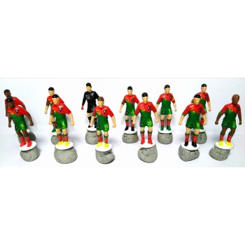 Subbuteo Andrew Table Soccer Portugal 2022 World Cup kit only 12 players no bases no box